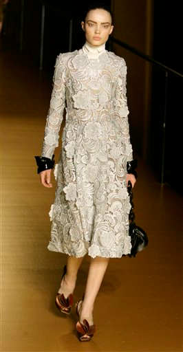 Illustration for article titled Prada Manages To Make Lace Anything But Dainty